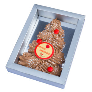Roomchocolade kerstboom melk