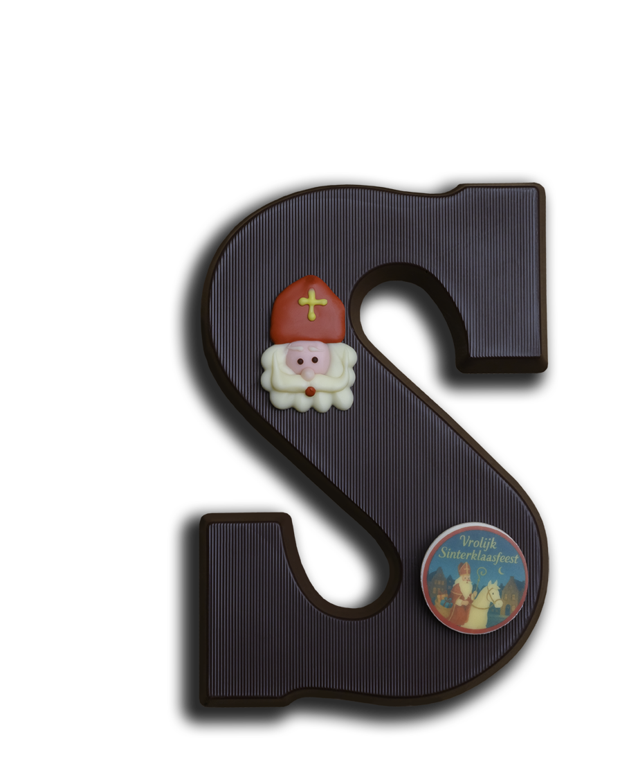 2 Letter Kaal met Sint en Print
